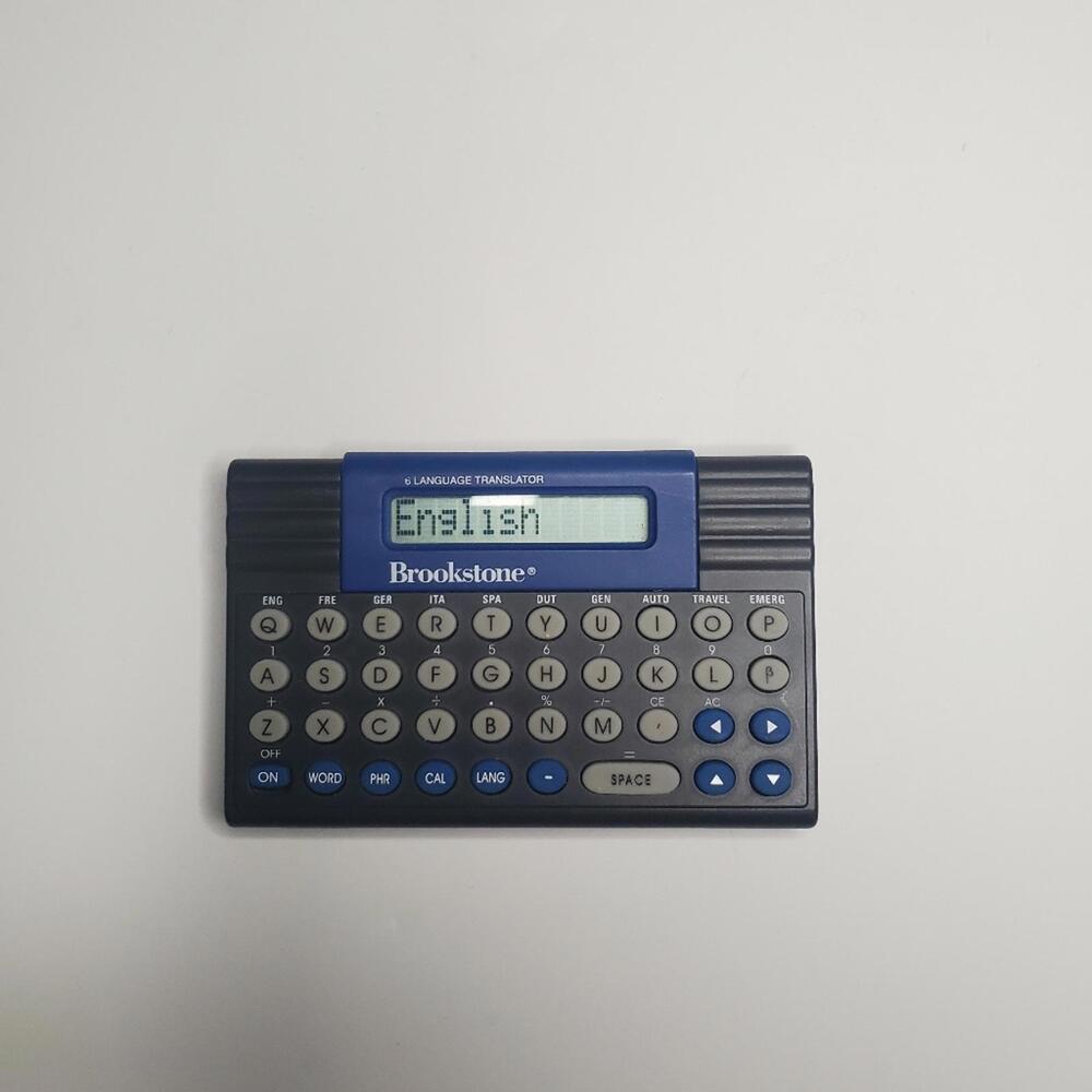 Brookstone 6 Language Translator Tested